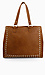 Border Line Studded Tote Thumb 1