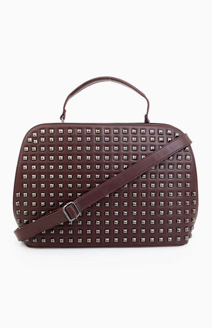 studded briefcase