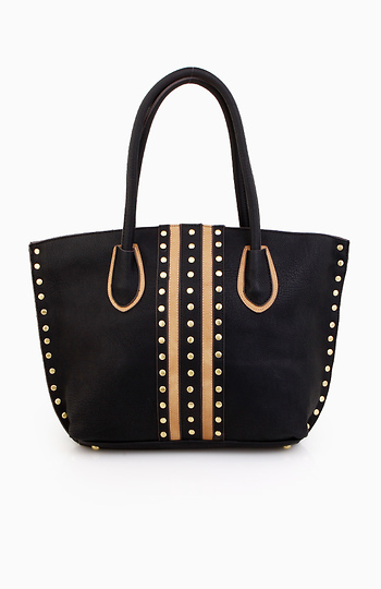 Mid Stripe Studded Purse Slide 1