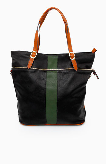 Single Stripe Tote Slide 1