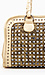 Metallic Glam Studded Handbag Thumb 3