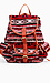 Tribal Print Backpack Thumb 1