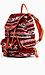 Tribal Print Backpack Thumb 2