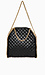 Chain Trim Quilted Tote Thumb 4