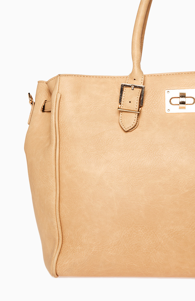 the tote bag beige