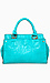 Multi Compartment Handbag in Turquoise | DAILYLOOK