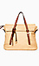 Stitched Handle Satchel Thumb 1