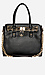 Studded Lock Charm Handbag Thumb 1