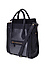 Leatherette Two-Tone Tote Bag Thumb 2