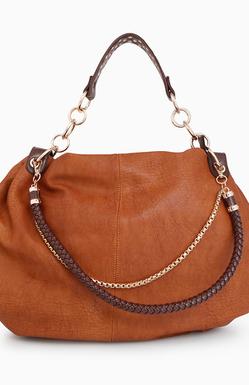 Chic Braided Strap Hobo Bag Slide 1