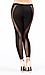 Metallic & Mesh Leggings Thumb 3