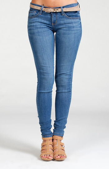 Classic Wash Skinny Jeans by Flying Monkey Slide 1