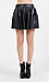 Spike Waist Pleated Skirt Thumb 1