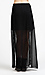 Accordion Pleat Maxi Skirt Thumb 3