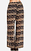 Sheer Tribal Wide Leg Pants Thumb 2