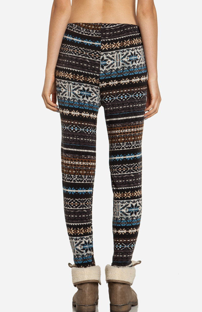 mountain print sweatpants