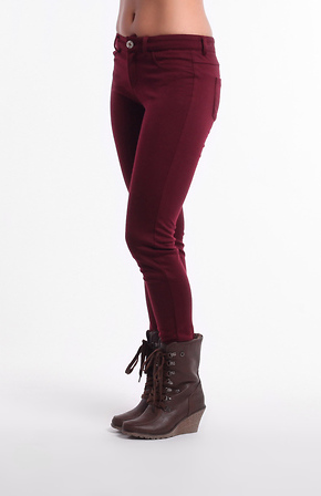 Colored Skinny Jeggings by Sans Souci