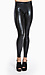 Leatherette Leggings Thumb 1