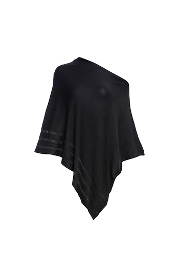 Tessa Tonal Stripes Poncho Slide 1