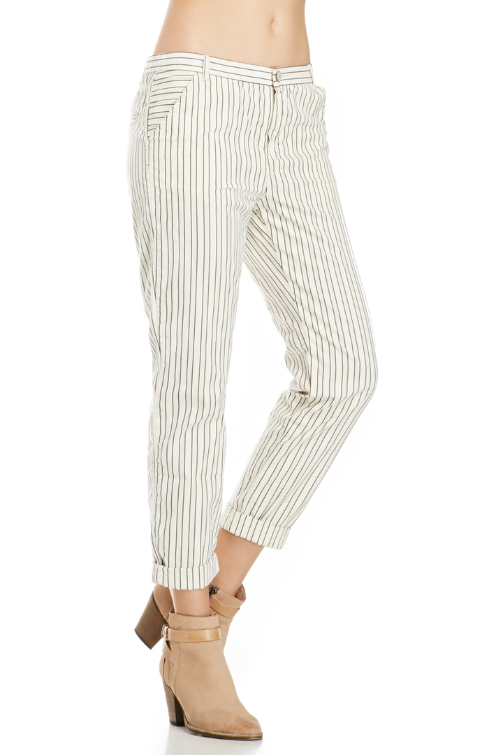 striped chino pants