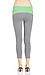 Two Tone Knit Capri Pants Thumb 2