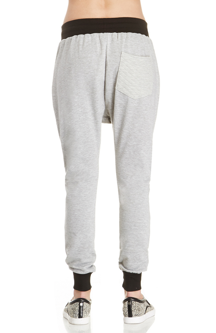 quilted sweatpants