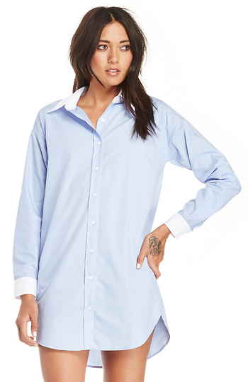 Carrie Bradshaw Cotton Shirt Dress Slide 1