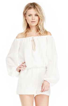 Stone cold store fox white jumpsuit