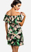 Floral Ruffle Sleeve Dress Thumb 3