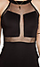 Mesh Insert Bodycon Dress Thumb 4