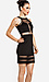 Mesh Insert Bodycon Dress Thumb 2