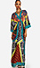 Mixed Print Maxi Dress Thumb 1