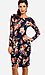 Fall's Floral Midi Dress Thumb 1