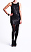 Sleeveless Sequin Dress with Peter Pan Collar Thumb 5