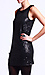 Sleeveless Sequin Dress with Peter Pan Collar Thumb 2