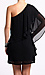 Chiffon One Shoulder Dress Thumb 2