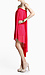 Red Waterfall Dress Thumb 2