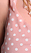 Sleeveless Pink Polka Dot Dress Thumb 4