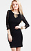 Classic Three-Quarter Sleeve Lace Dress Thumb 1