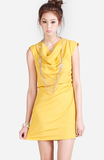 Sleeveless Rouching Dress Slide 1