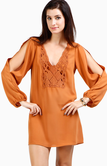 Split Sleeve Tunic Slide 1