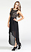 Sequin Bodice High-Low Maxi Dress Thumb 2