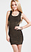 Metallic Thread Cross Strap Dress Thumb 1