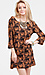 Scribble Print Tunic Dress Thumb 1