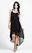 Sheer Panel High Low Dress Thumb 1