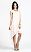 Sheer Panel High Low Dress Thumb 1