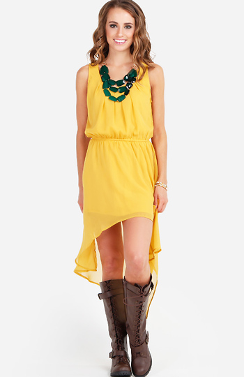 Mellow High Low Dress Slide 1