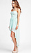 High Low Strapless Pleated Dress Thumb 2