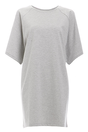 BLQ BASIQ Sweatshirt Dress in Grey | DAILYLOOK