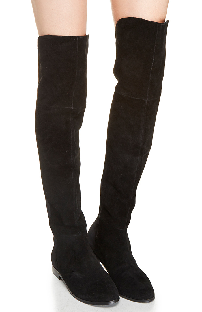 Chinese Laundry Riley Thigh High Boot in Black | DAILYLOOK